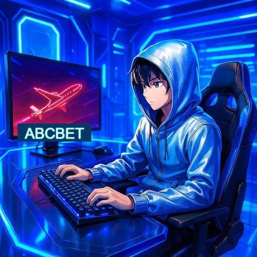 Imagem promocional do app oficial ABCBET destacando a conveniência de jogar cassino online pelo celular ou navegador