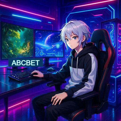 Imagem promocional do app oficial ABCBET destacando a conveniência de jogar cassino online pelo celular ou navegador