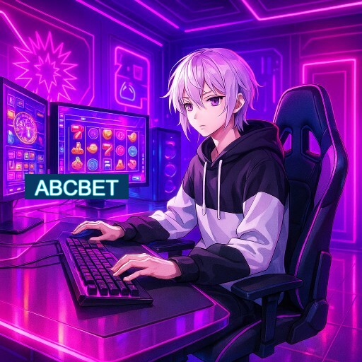 Imagem promocional do app oficial ABCBET destacando a conveniência de jogar cassino online pelo celular ou navegador
