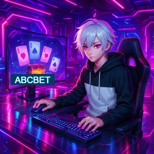 Imagem promocional do app oficial ABCBET destacando a conveniência de jogar cassino online pelo celular ou navegador