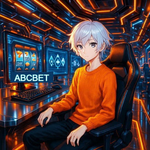 Imagem promocional do app oficial ABCBET destacando a conveniência de jogar cassino online pelo celular ou navegador